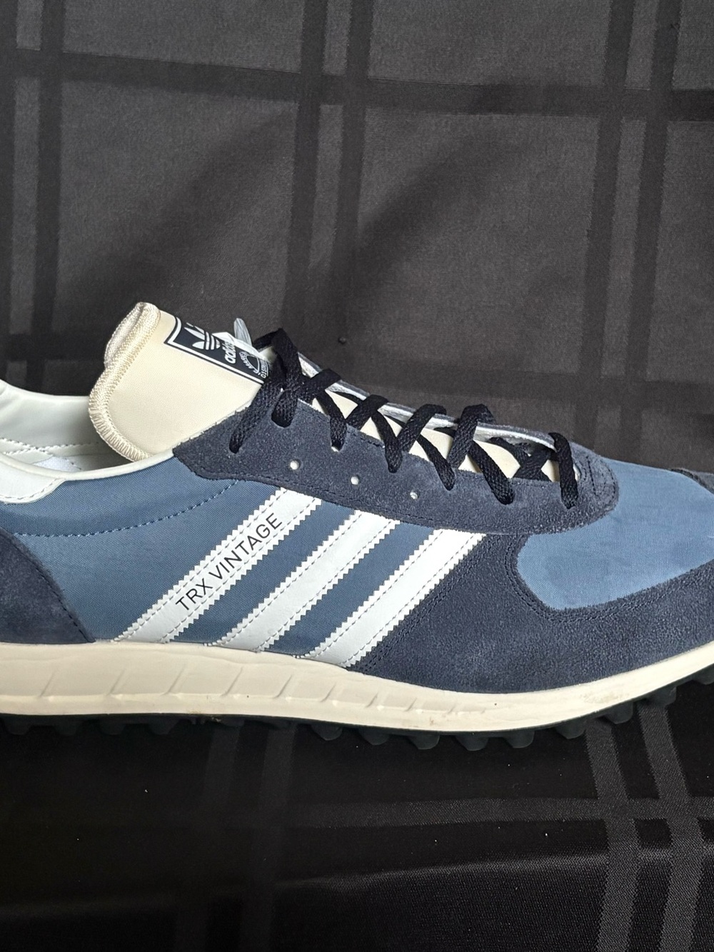 Adidas TRX Vintage Mens 13 Suede Legend Ink Blue Running Sneaker Shoes GX4579